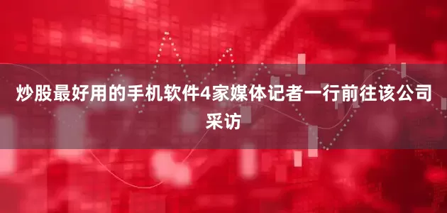 炒股最好用的手机软件4家媒体记者一行前往该公司采访